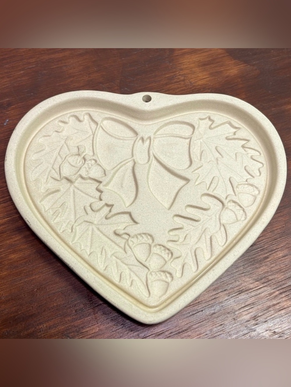 Limited Ed Pampered Chef Family Heritage Heart Series Autumn Wreath